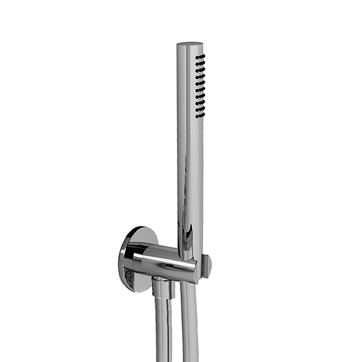 8062  Душевой наборручная лейка FIT шланговое подсоединение с держателем для ручной лейки гибкий шланг 150 см ПВХ впуск 1/2'' Fantini Rubinetti ДУШЕВЫЕ СТОЙКИ 