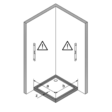 B9973ULUT R Zenith Сollection душевая зона  Samo 36372 - Вид №1