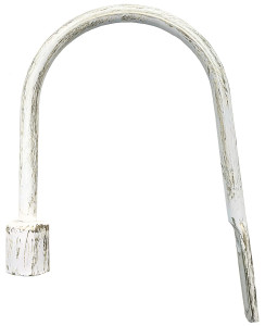 86421346 Держатель для штор 20 см цвет Белый Классик STLM-0068889 INSPIRE