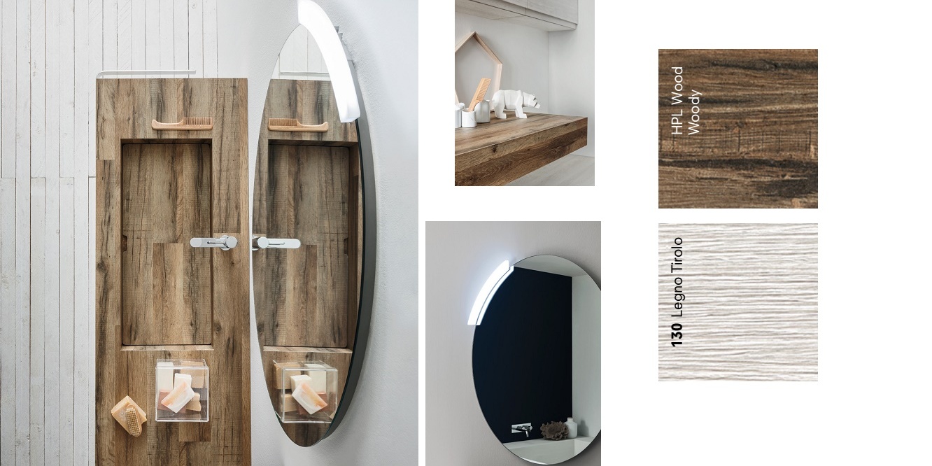 Мебель в ванну linfa композиция #04 Arbi LINFA04 - Вид №1