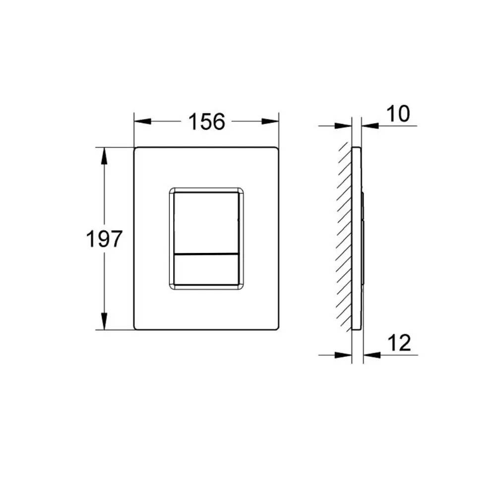 Комплект инсталляции Aquatek Pneumo N 49 с унитазом тип ободка открытый Glory клавиша Aquatek Pnn-0000002 серая Pneumo N49 STLM-2047986 - Вид №8