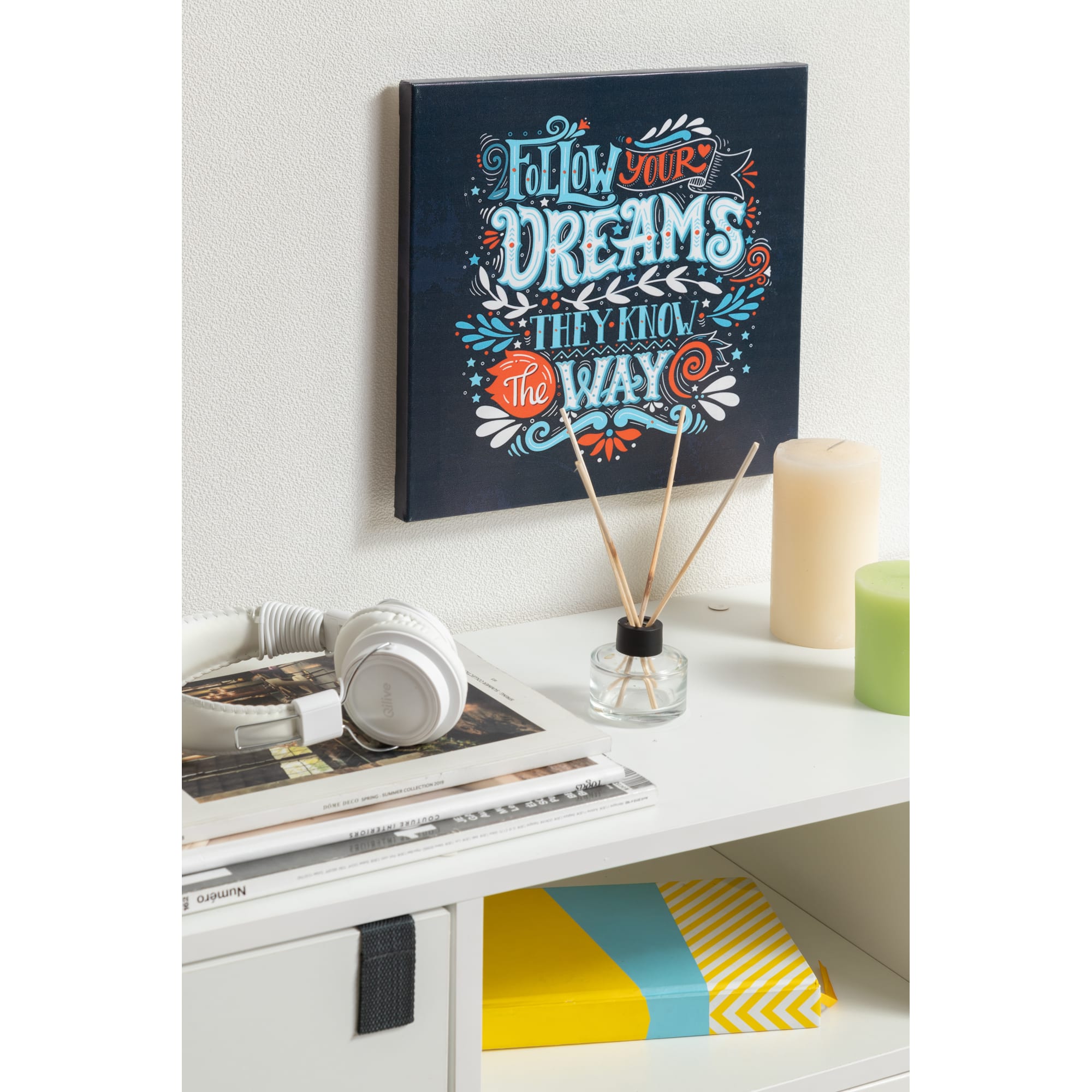 82402321 Картина на холсте «Следуй за мечтой» 30x30 см Santreyd  - Вид №3