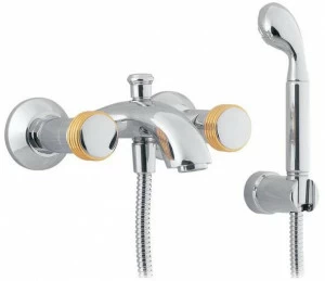 rvb Смеситель для ванны настенный с ручным душем на 2 отверстия Amboise 4034.--.67