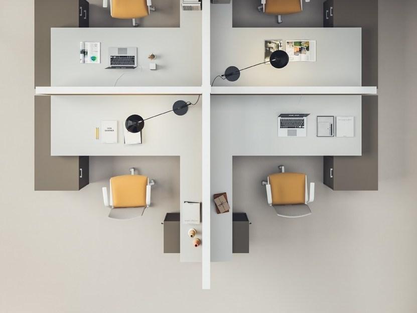 PROF Отдельностоящая модульная офисная перегородка из дерева Openwall sun-id-1512114 - Вид №4