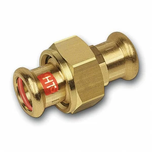 11333054 SANHA 13330 пресс-фит. солн., бронза, сгон с плоск.упл. ВПр-ВПр 54 мм