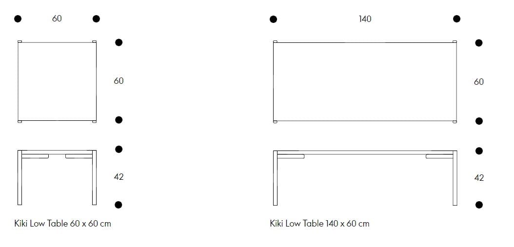 Прямоугольный журнальный столик Artek Кики ARCH-00061290 - Вид №6