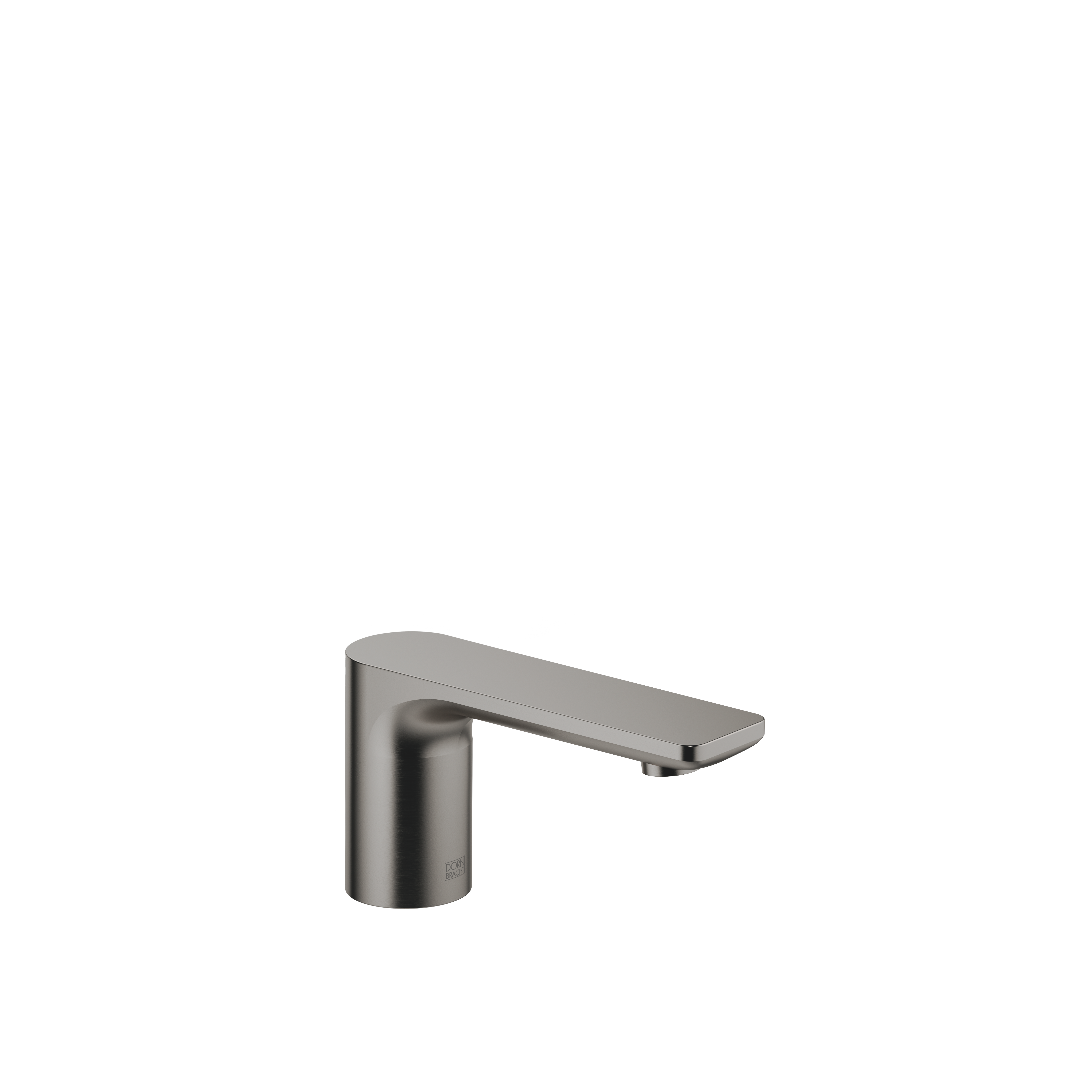 ЛИССЕ Накладной излив для раковины без донного клапана - матовая темная платина DornBracht LISSE 13700845-99