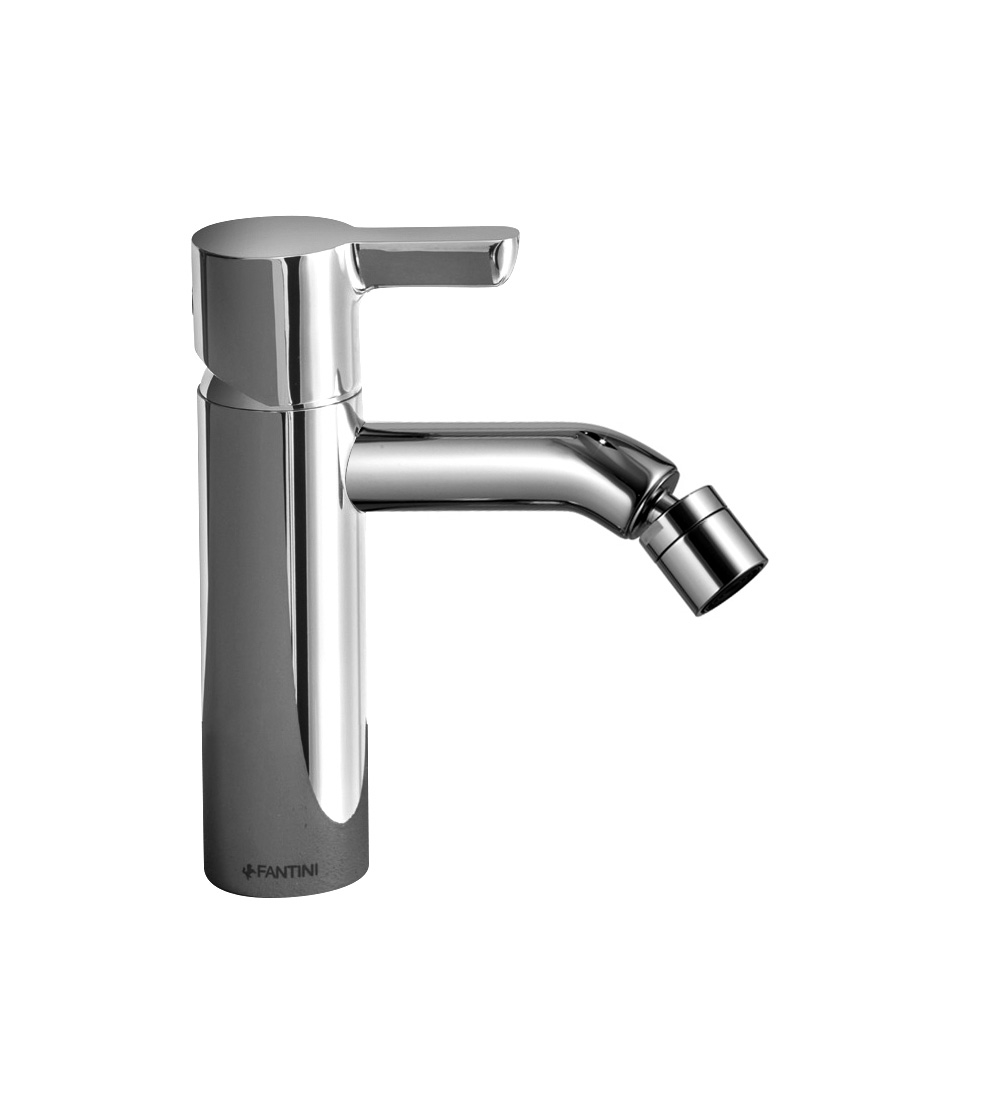 R408F  Смеситель для биде на 1 отверстиевылет 12,5 см ручка ограничитель потока воды до 5 л/мин при 3 бар видимый аэратор подводка с донным клапаном Fantini Rubinetti ICONA CLASSIC