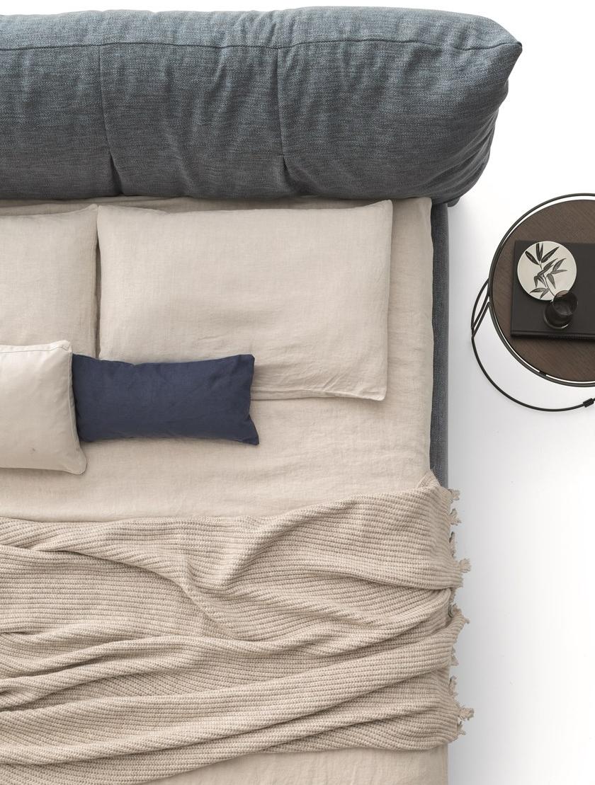 Ditre Italia Кровать из мягкой ткани с обитым изголовьем Papilo sun-id-1468211 - Вид №2