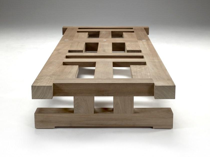 Royal Botania Садовая кушетка из тика на колесиках Nara sun-id-1444637 - Вид №7