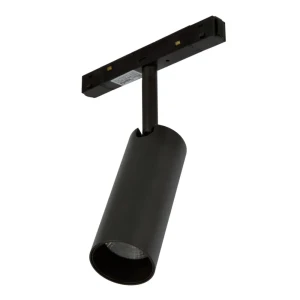 Трековый светильник Volpe светодиодный M60 12 Вт магнитный холодный белый свет 1000 Лм цвет черный