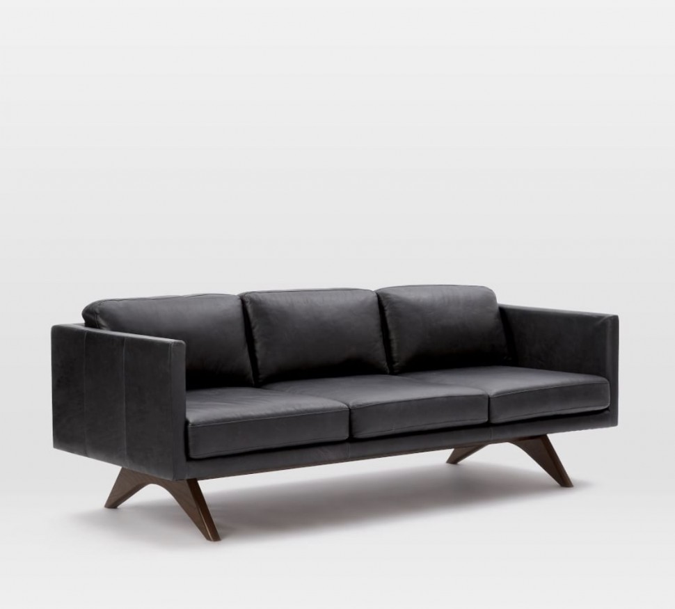 Диван Turella Tri прямой черный ICON DESIGNE ДИЗАЙНЕРСКИЕ, TURELLA 178064 Черный  - Вид №1