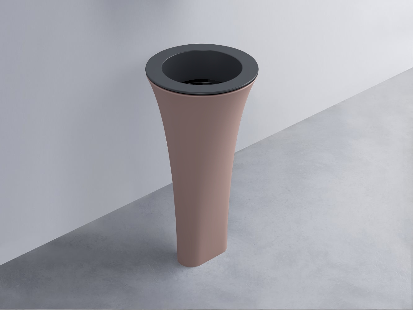AMLA45-BA+AMPILT-N+AMCOLT-CP Раковина Amedeo Tondo отдельностоящая cielo Enjoy + Amedeo Ceramica Cielo