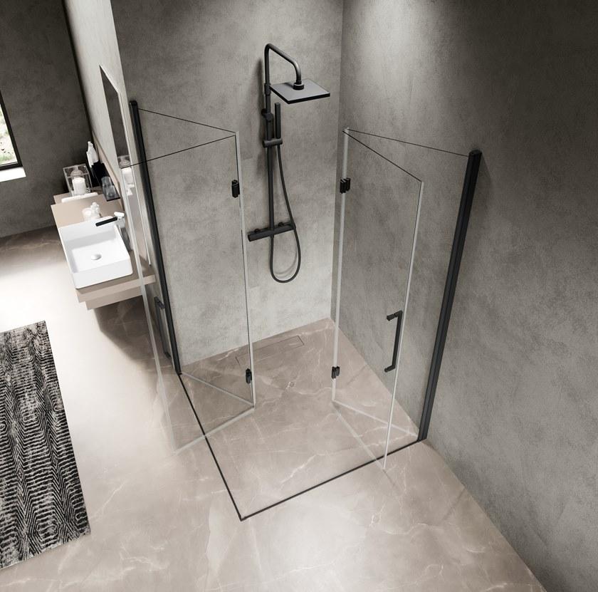 NOVELLINI Угловая душевая кабина с откидной дверцей Free sun-id-1362067 - Вид №1