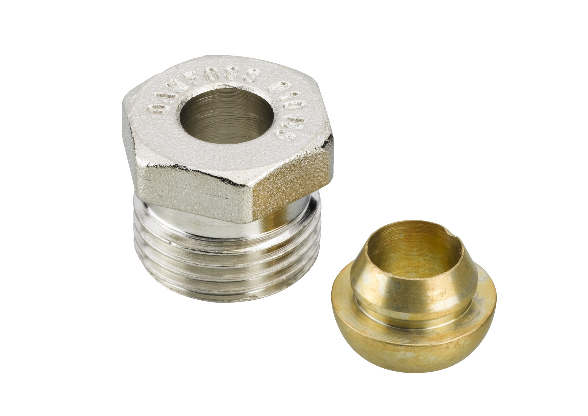 Danfoss Фитинги для медных труб Упл. фитинги д/мед. тр. Ду 10 G1/2'' нар 013G4110  - Вид №4