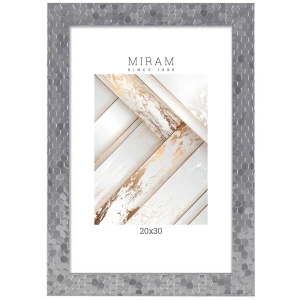 Рамка Мирам 20x30 см серебристая для фото и картин 89422782