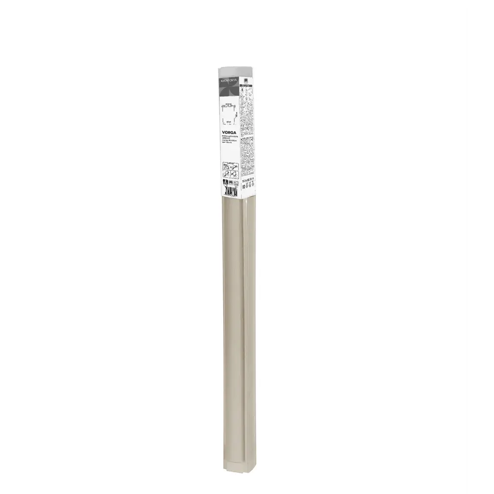 Штора рулонная блэкаут KREAFORTA Vorga 50x160 см серая 89390691 STLM-2180781 - Вид №9
