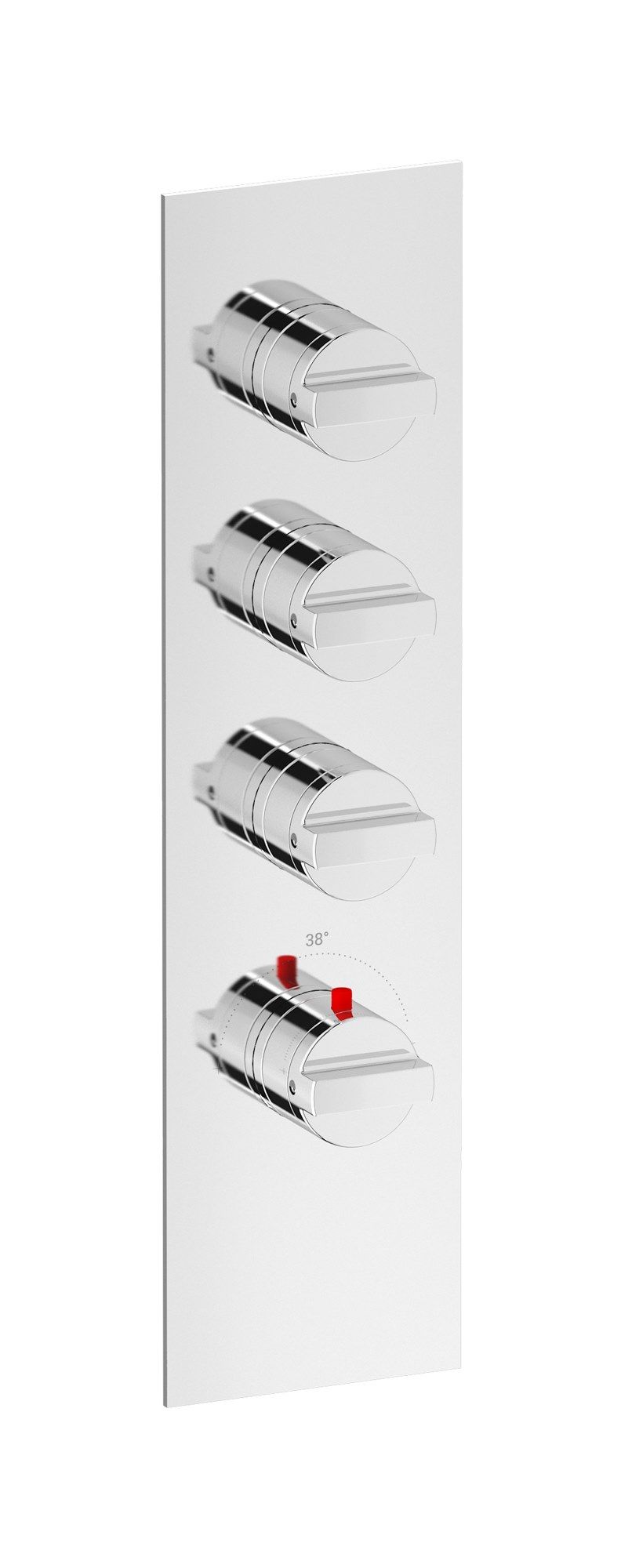 Термостатический смеситель для душа с 4 отверстиями IB Aqua ARCH-00010356