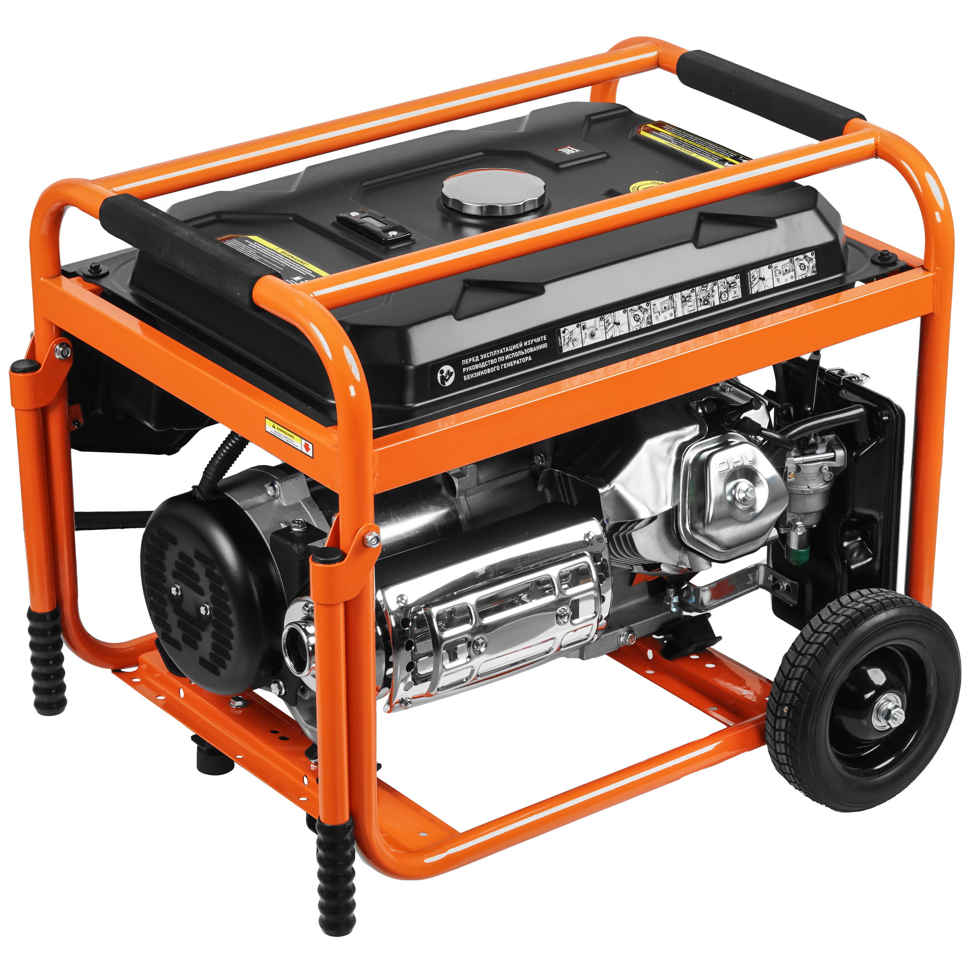 Электрогенератор   бензиновый Carver PPG-8000Е 1081884 STDN-0051541 - Вид №3