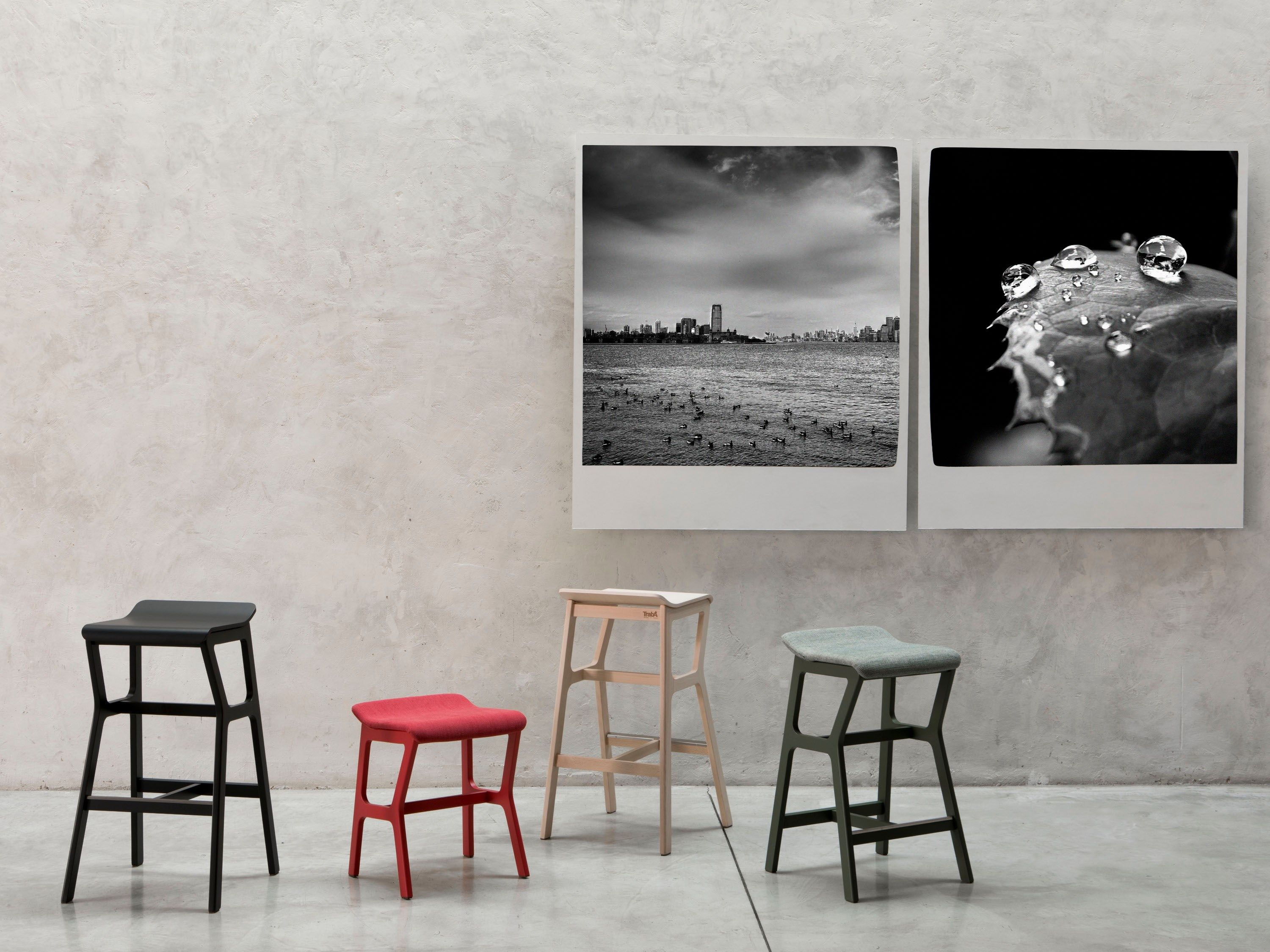 Высокий деревянный барный стул TrabA' Нино ARCH-00150271 - Вид №2