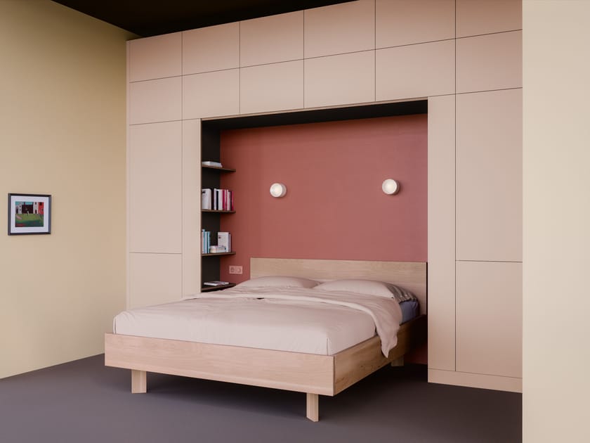 Модульный мостовой шкаф из линолеума Neuvermoebelt SMART LINE FURNITURE ARCH-00107687