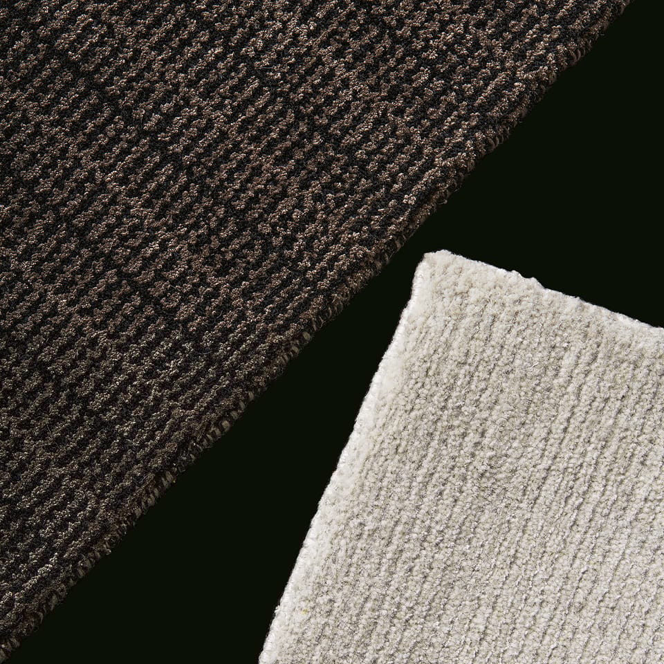 Прямоугольный однотонный ковер ручной работы Poliform SHINDO ARCH-00147312 - Вид №1