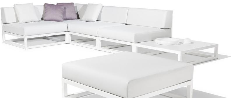 Bivaq Квадратный металлический садовый столик Nude sun-id-1477937 - Вид №2