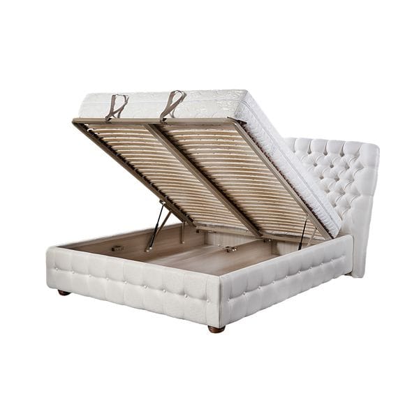 Кровать двуспальная 180х200 белая Bellucci UNICO ДИЗАЙНЕРСКИЕ 248842 Белый  - Вид №5