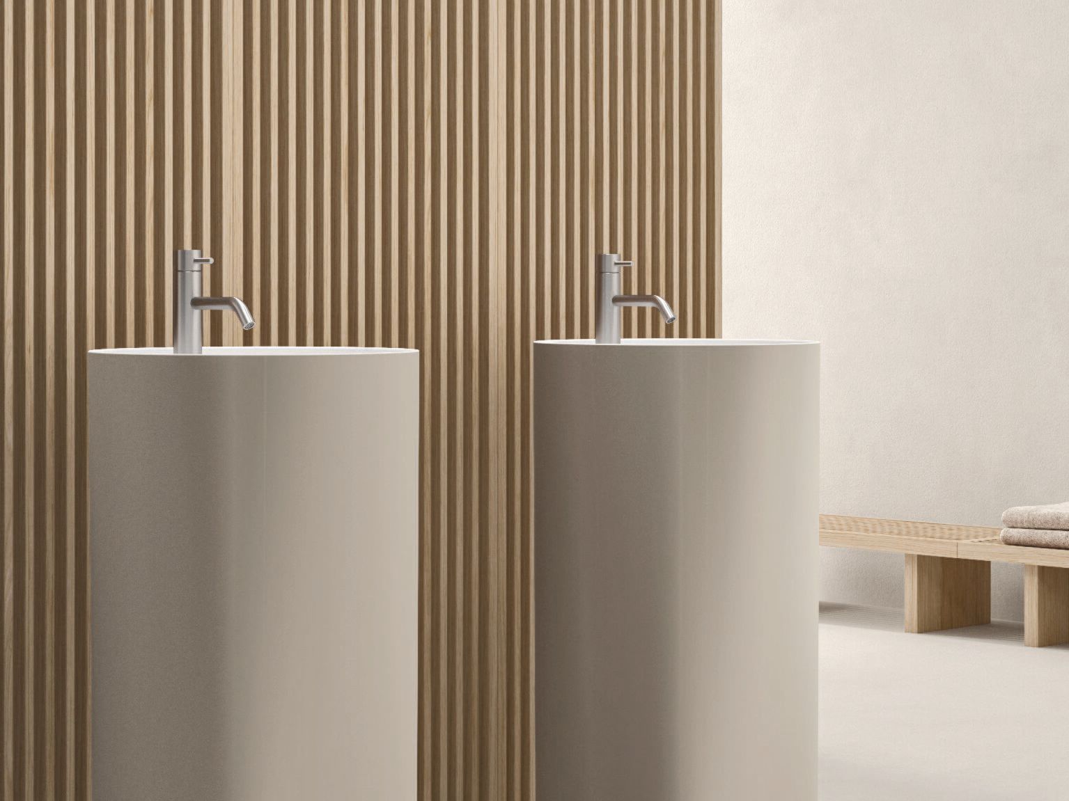 Мебель для ванной комнаты из дуба и хрусталя Noorth Azuma ARCH-00015286 - Вид №1