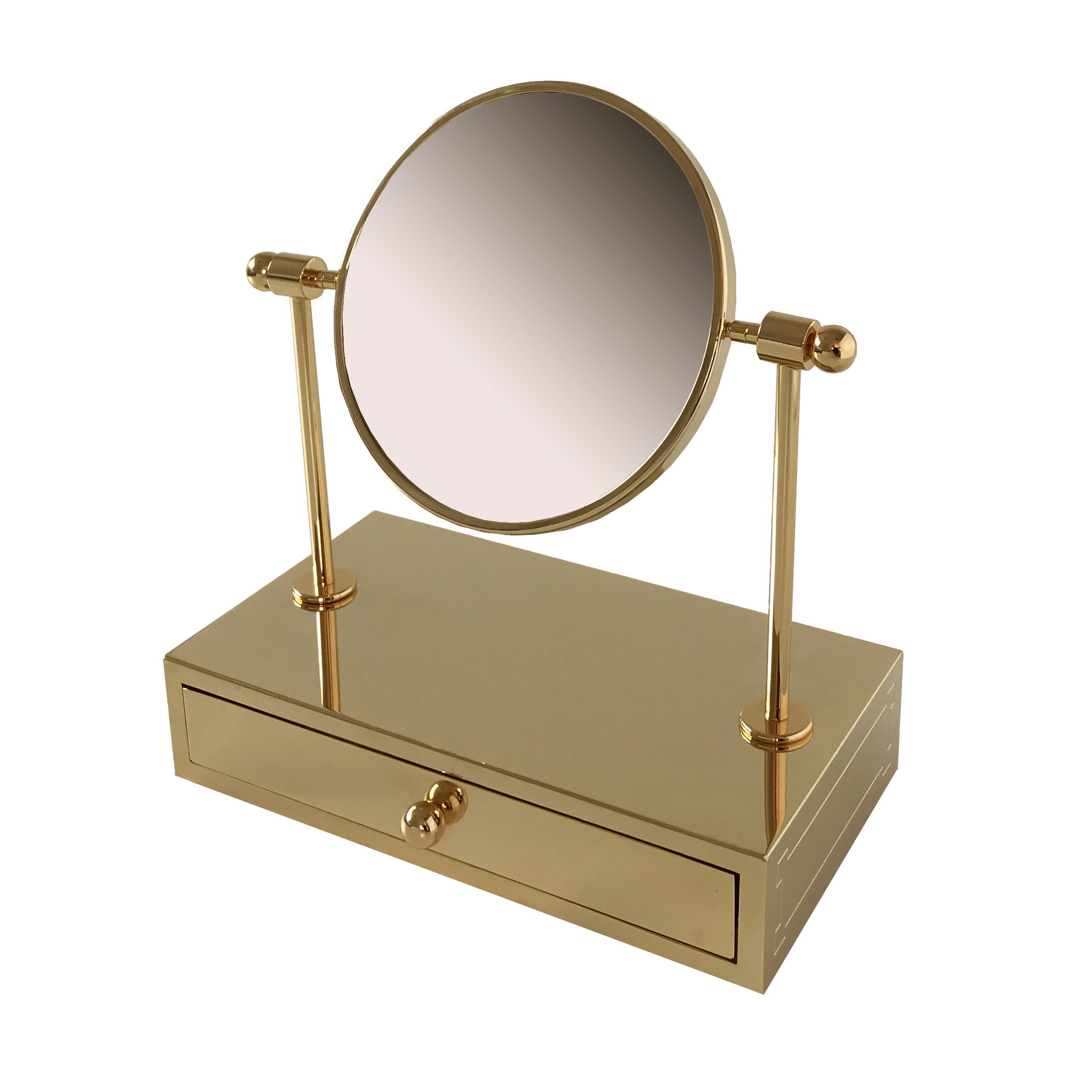 TOE45 3SC Туалетный столик с выдвижным ящиком и зеркалом с 3-кратным увеличением Classico Treesseci 3SC