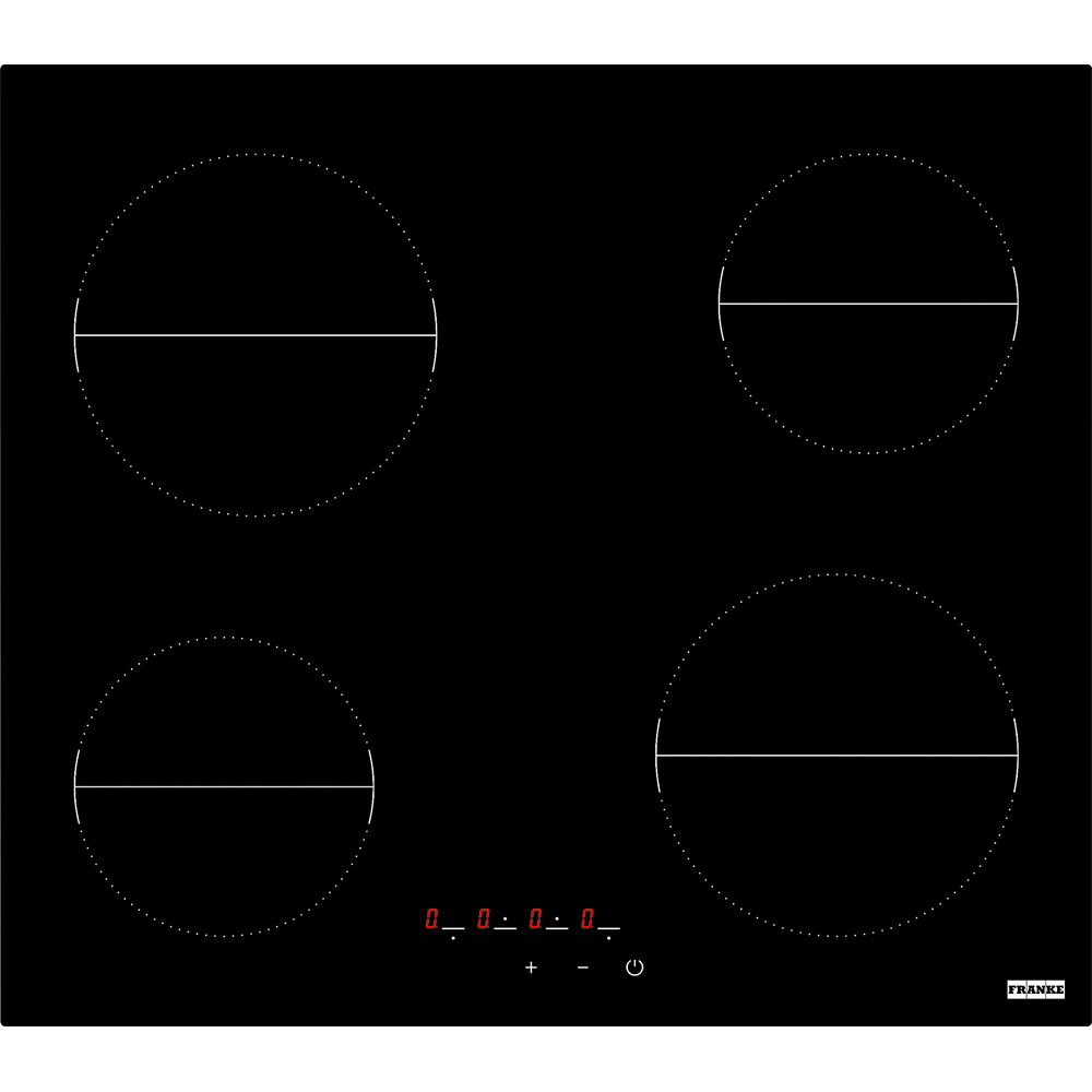 Варочная панель  FHR 604 C T BK Franke Smart FHR 604 C T BK Чёрное стекло 