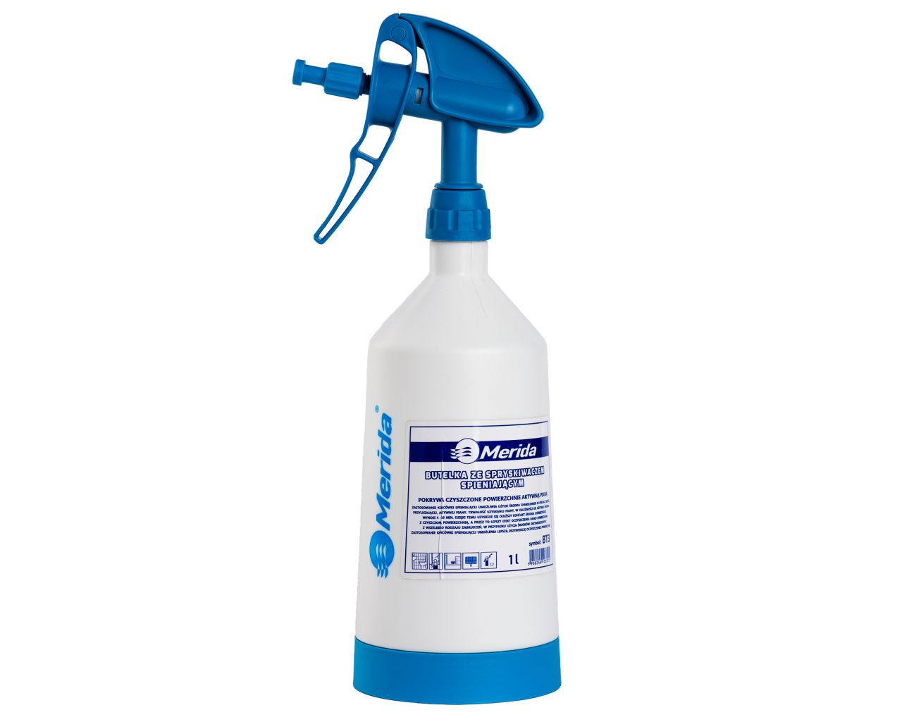 BT3 Флакон с пенящимся спреем, градуированный для приготовления нужных растворов, колпачок. 1 литр Merida 