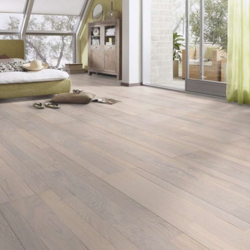 Широкий паркет Meister PС 400 Style Белый 8267 Дуб Рустик с брашью (Текстурированная) 2400х255 мм 2300200056 - Вид №9