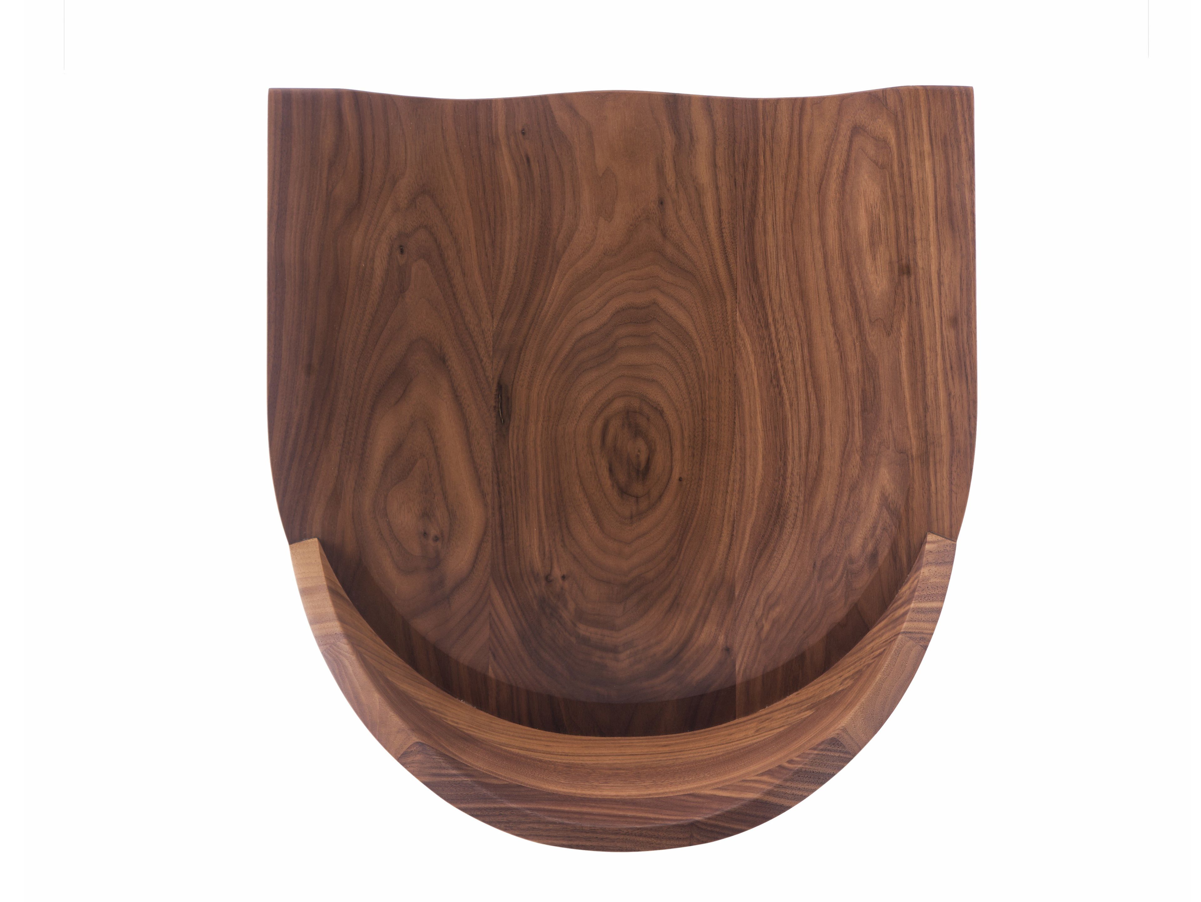 Стальной и деревянный стул со спинкой BassamFellows Шпиндель ARCH-00126946 - Вид №5