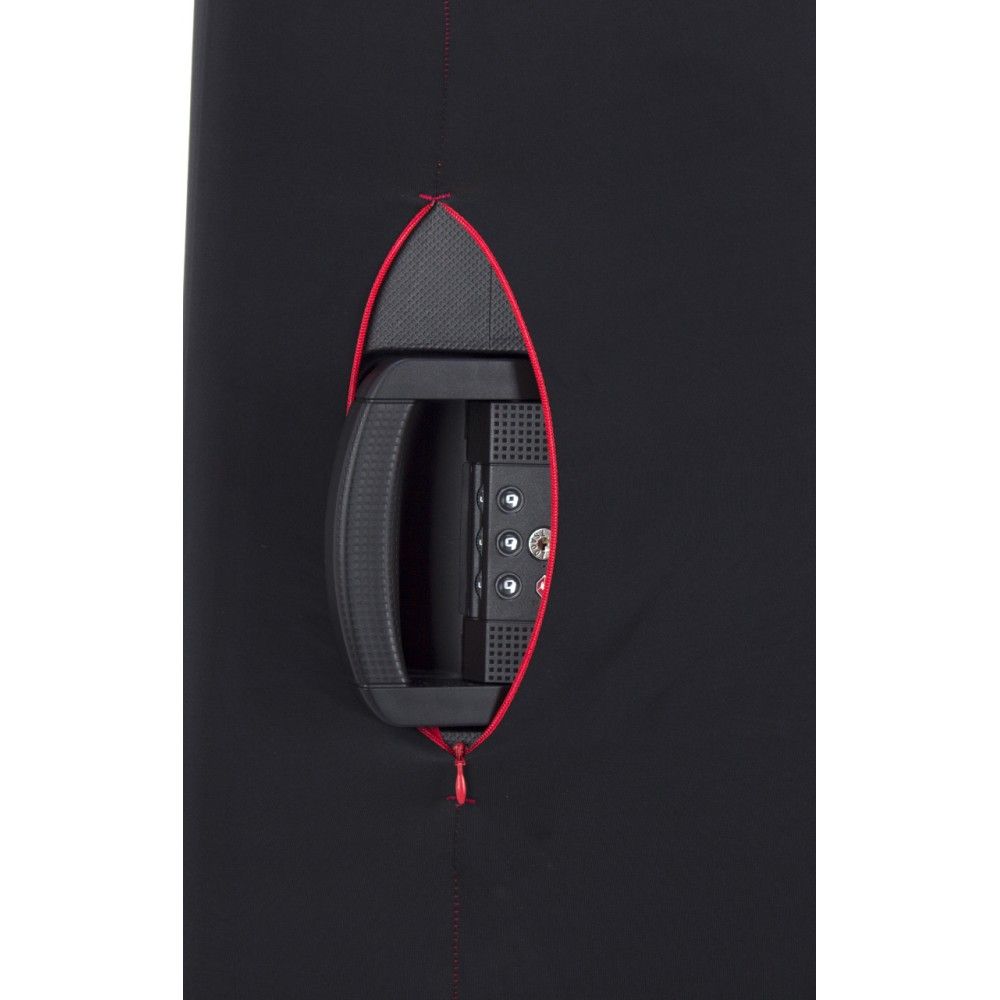 SP240 Black-M/L Чехол для чемодана средний Black M/L Routemark SP240  - Вид №2