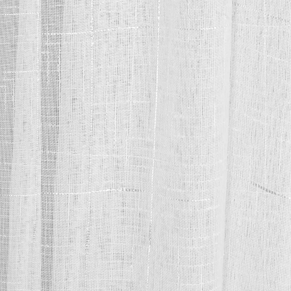 Santreyd Тюль с утяжелителем - белая клетка под лен 280 см 85400441 STLM-0062644 - Вид №2
