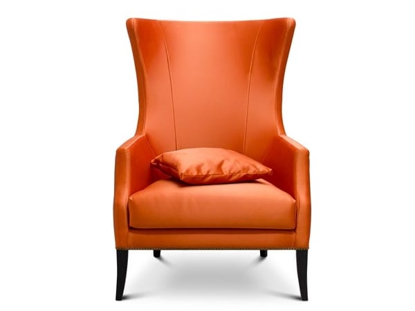 Кожаное кресло с подлокотниками Brabbu Dukono ARCH-00105933 - Вид №16