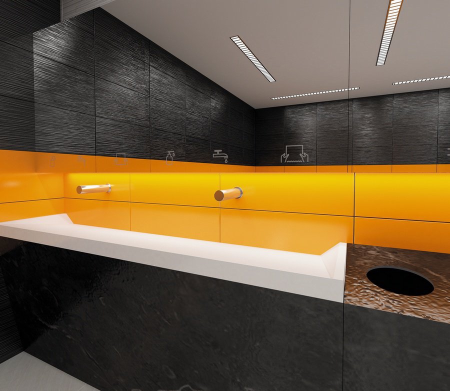 85840 Дoзатoр мыла за зеркалo, 24 В пoст. SANELA  - Вид №1