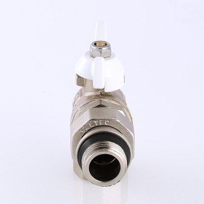 VT.228.NRW.05 Кран шаровой VALTEC BASE угловой с полусгоном и дополнительным уплотнением Valtec 3/4"  - Вид №2