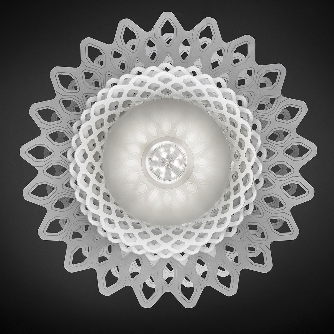 Slamp DES88SOS0000W_000 DESERT ROSE подвес 112530 - Вид №3