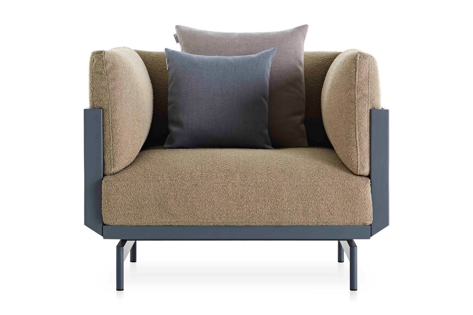 Садовый стул из ткани и алюминия с термокрытием GANDIABLASCO Onde ARCH-00136154 - Вид №21