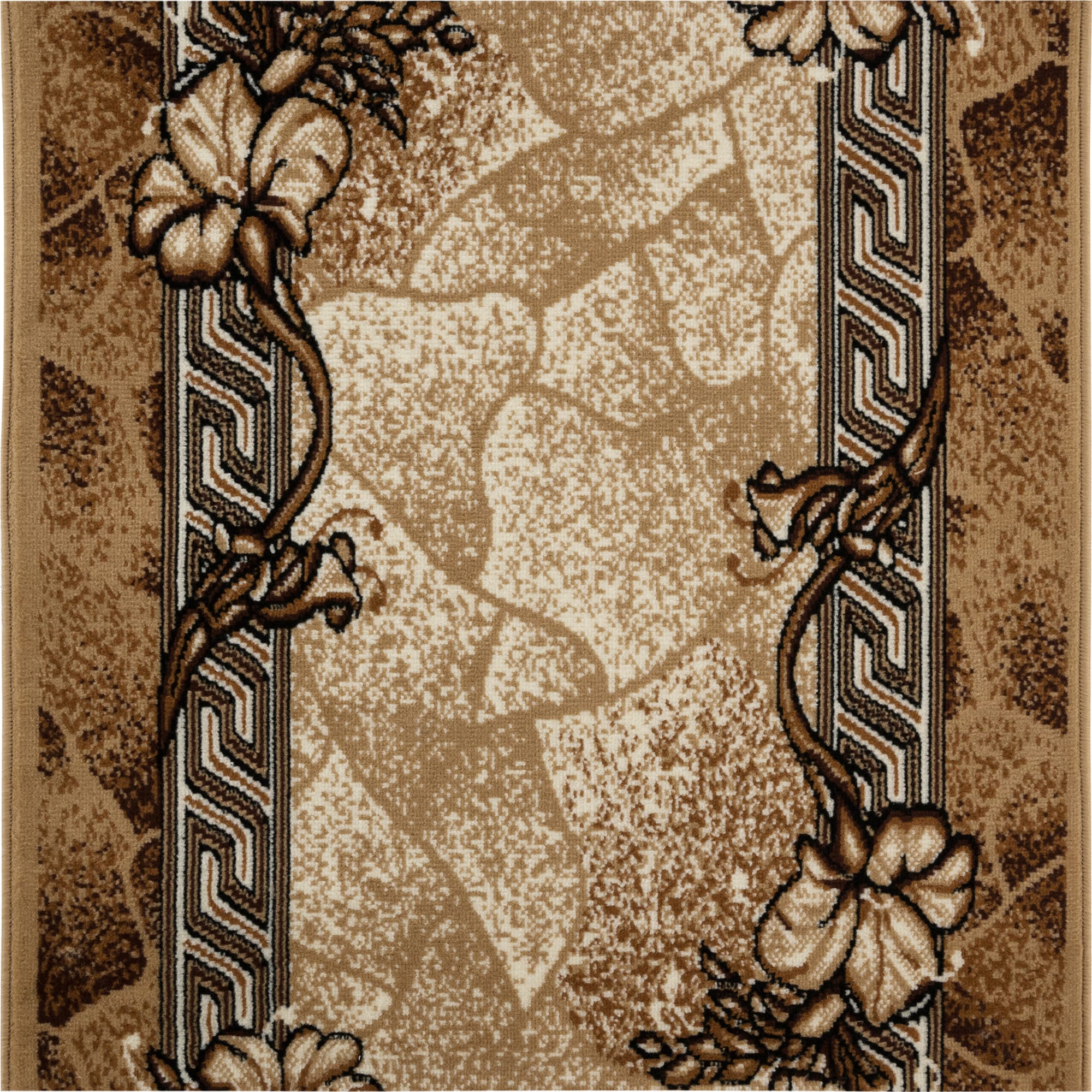 13093082 Дорожка ковровая «Лайла де Люкс 50005-22» полипропилен 1 м цвет бежевый Santreyd 