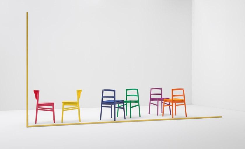 Billiani Стул из бука Load 640 - Вид №1