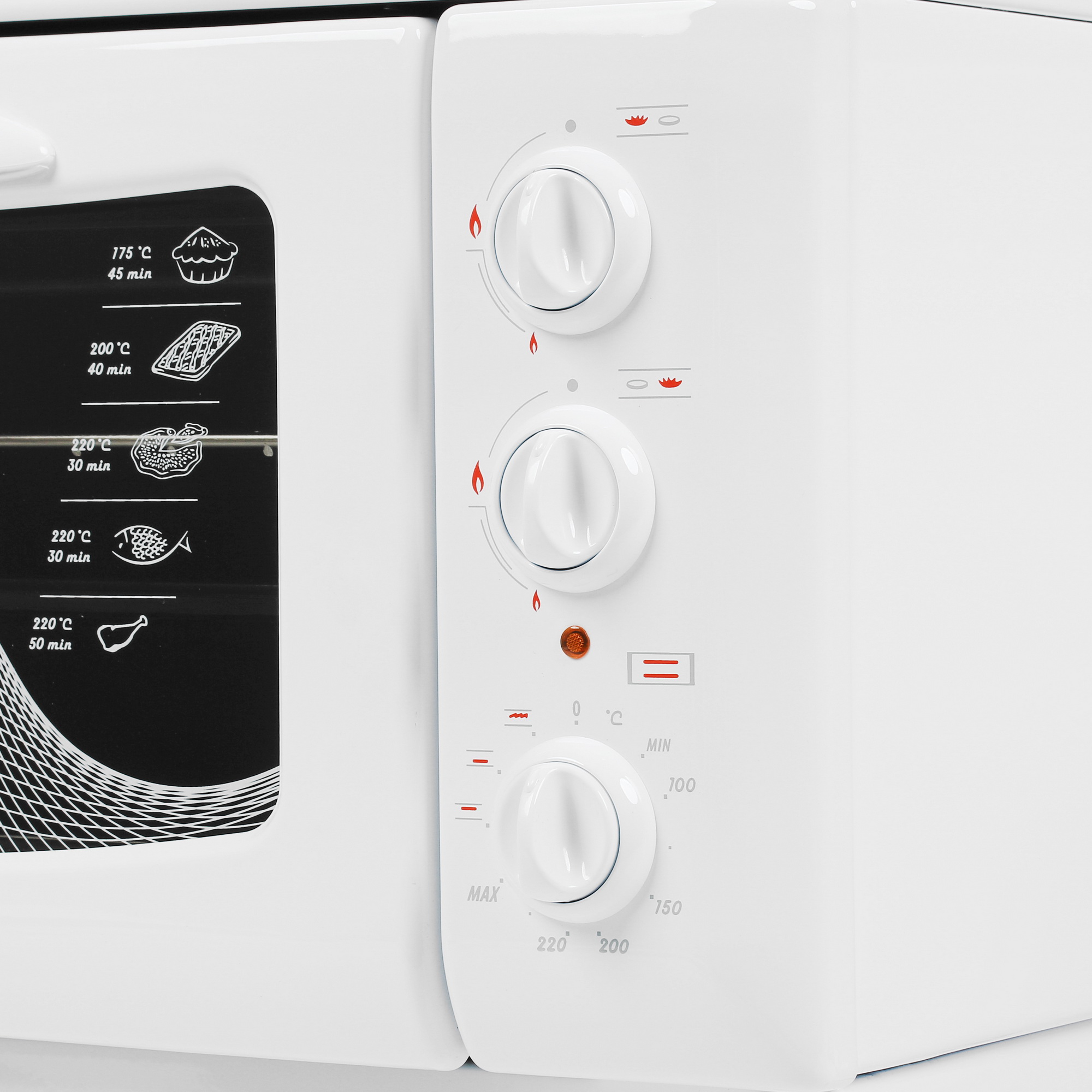 7931028 Мини-печь GEFEST ПГЭ 120 белый STDN-0147558 - Вид №3