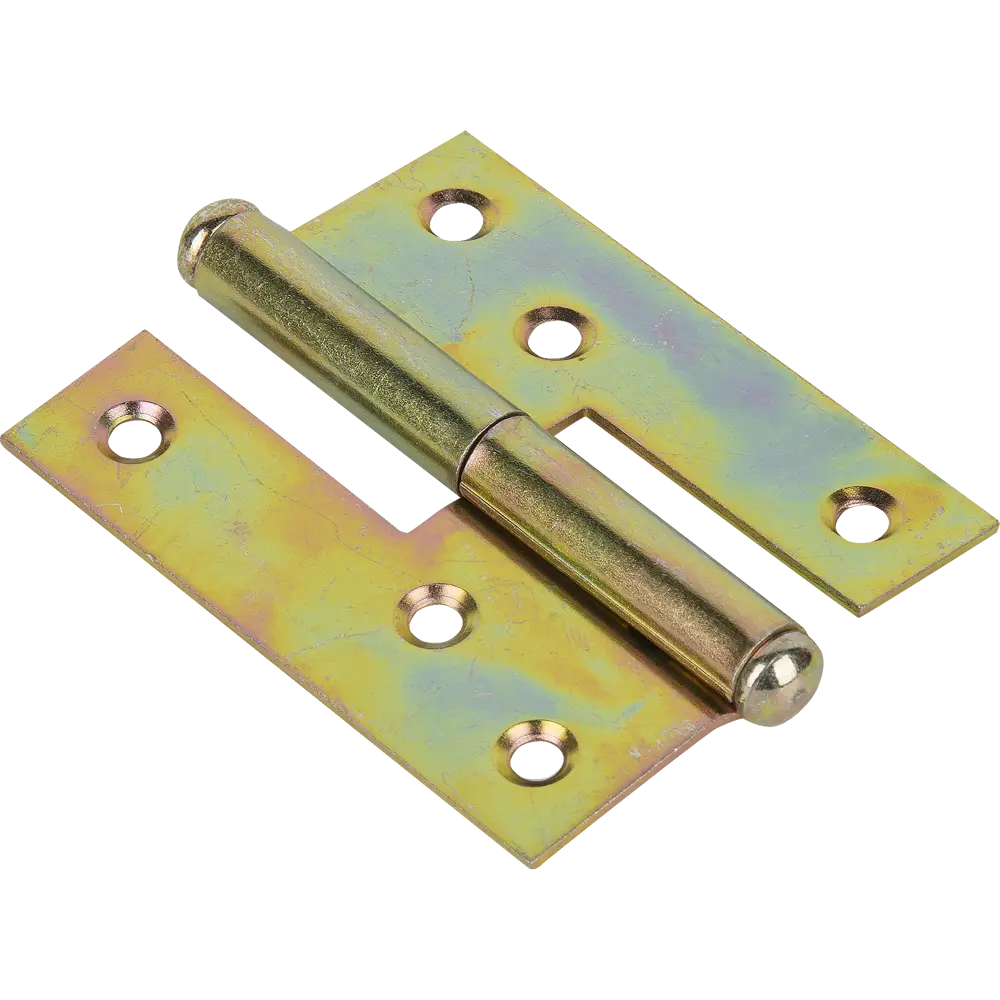 Шарнир правый Alberts 65x1.8x80 мм сталь цвет жёлтый STLM-2010232