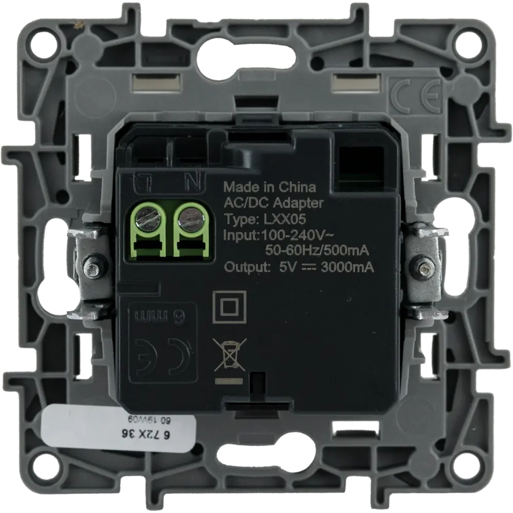 Зарядное устройство USB тип А / тип С - Legrand Etika - 3000мА 15Вт - белый STLM-2044735 - Вид №2