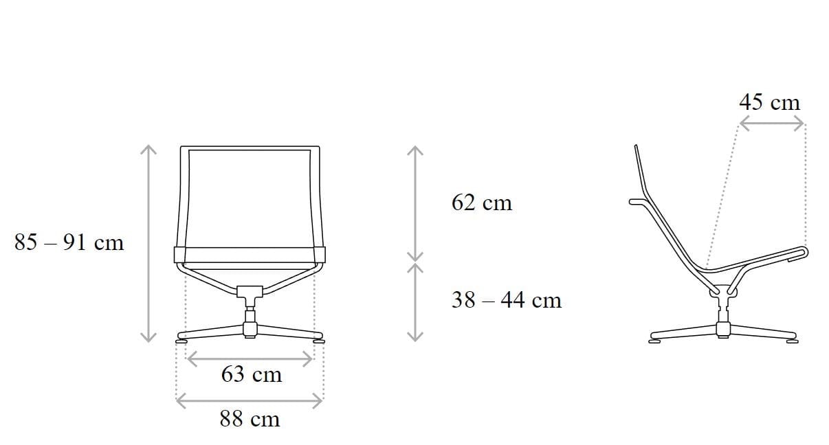 Спицевое вращающееся кресло Wagner D1 ARCH-00055449 - Вид №12