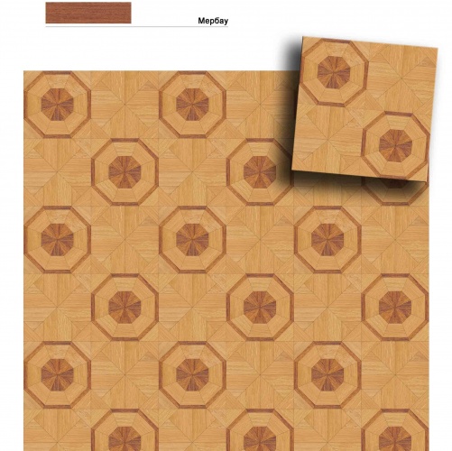 Художественный паркет Da Vinci Щитовой 26-549 Дуб (Гладкая) 500х500 мм 26010549 - Вид №1