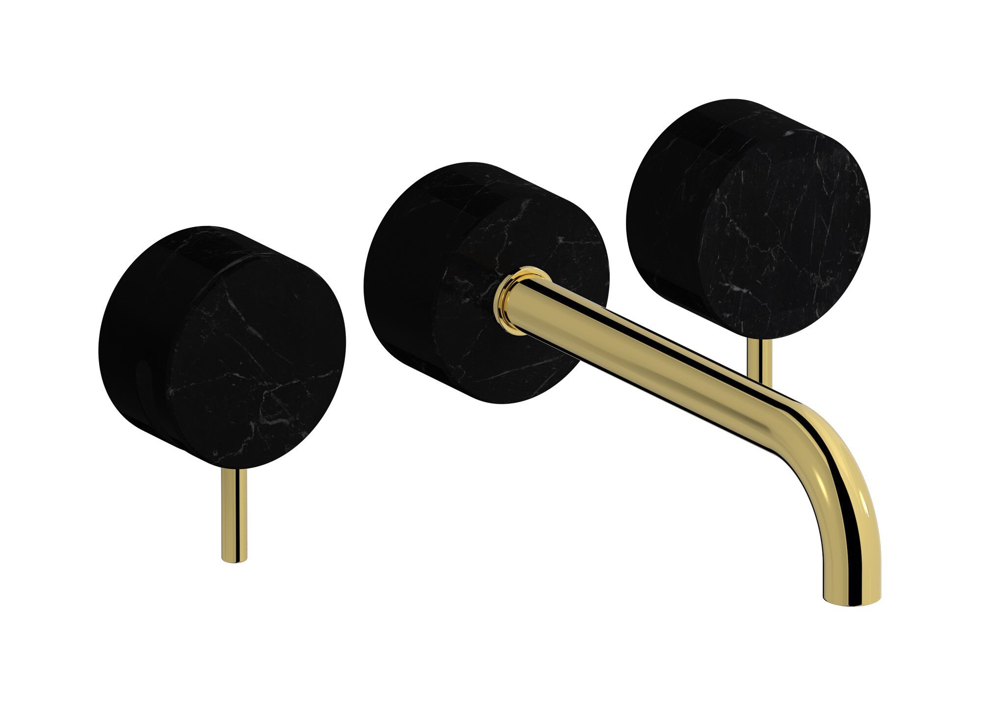 Мраморный настенный смеситель для раковины с 3 отверстиями IB мрамор + мрамор Elle ARCH-00113377 - Вид №15