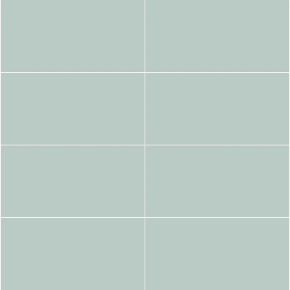 Плитка настенная Mersey Mono A0554G24101 20x40 см 1.6 м² матовая цвет мята 89352897 STLM-2002619 Santreyd - Вид №3